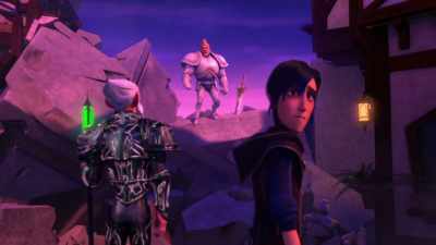 Our enemies are many,
but how will we face them alone? - Wizards: Tales of Arcadia