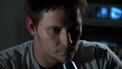 - Our enemy is a blur.
[tense electronic music] - Caller ID: Entity
