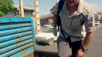 Our estate agent friends
have fixed us up - From Russia to Iran: Crossing Wild Frontier