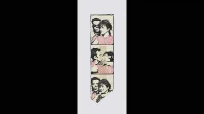 Our first date, we
went to see The Clash - All the Beauty and the Bloodshed