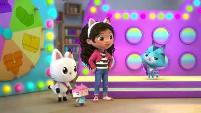Our first game
is a little something I like to call... - Gabby's Dollhouse