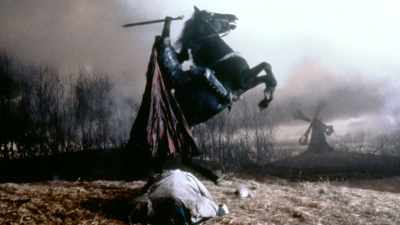 'Our first picture together
was, Sleepy Hollow. - The Life and Deaths of Christopher Lee