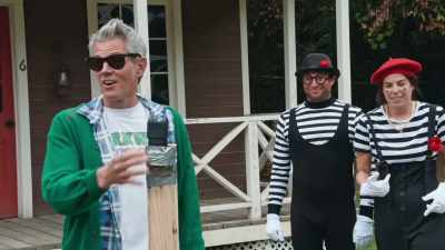 Our first, uh, mime did really well. - Jackass Forever