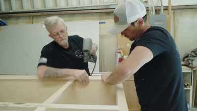 Our friends Kyle
and Audrey are building - Down Home Fab