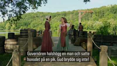 Our Governor cut the head off
a man and put it on a spike - Jamestown