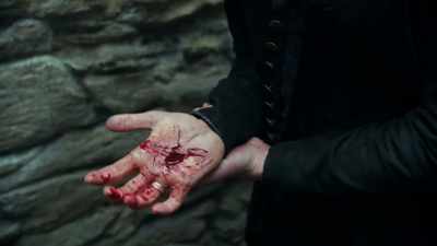 Our gracious queen...
[ Gasps ] - Will