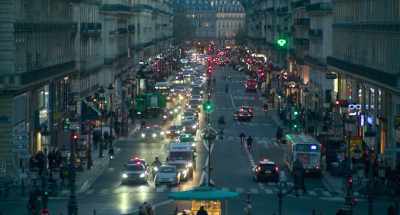 Our last vigil
before they clear flowers and candles. - Revoir Paris