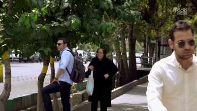 Our minder's still following us
everywhere we go, - From Russia to Iran: Crossing Wild Frontier