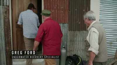 ‐ Our Navy specialist,
Greg Ford, - Lost Gold of World War II