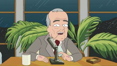 Our next guest, ah, gave us, - Rick and Morty
