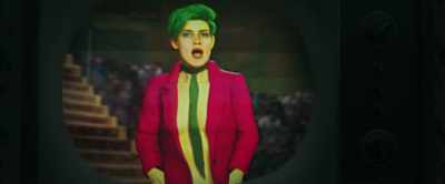 Our next guest
claims to be a woman - The People's Joker