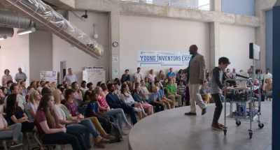 Our next student won
last year's science fair - Think Like a Dog