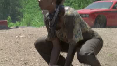 Our people go in that row over there. - The Walking Dead