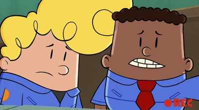 Our planet is under attack
and we're on our way to save it. - The Epic Tales of Captain Underpants in Space