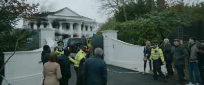 Our reporter,
John Cunningham, is at the scene. - Luther: The Fallen Sun
