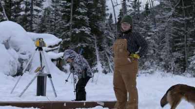 Our skids, floor joists, - Life Below Zero: Next Generation