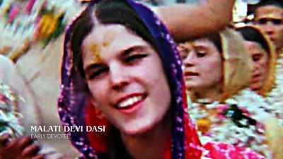 Our slogan was "Love
and peace, brother, - Krishnas: Gurus. Karma. Murder.
