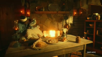 Our son! Our son!
Our son! Our son! - Adult Swim Yule Log