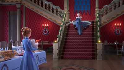 Our surprise holiday party
doesn't start - Olaf's Frozen Adventure