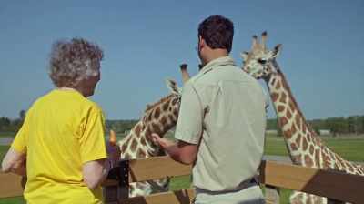 Our tank's now full
of genetic material - The Woman Who Loves Giraffes