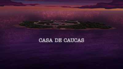 Our target, Casa de Caucasion. - Kite Man: Hell Yeah!
