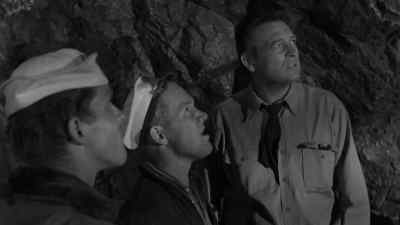 Our tent's just outside the cave. - Attack of the Crab Monsters