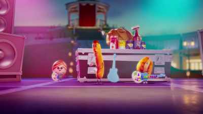 ♪ Our toast it is both brown and golden ♪ - Sausage Party: Foodtopia