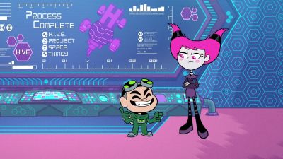 Our ultimate space weapon
is complete.
We're ready to launch. - Teen Titans Go!