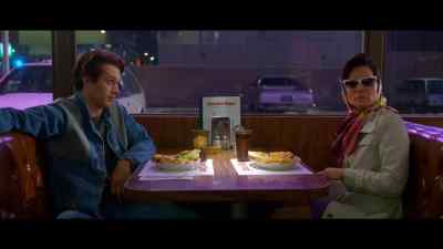 Our waitress is giving me odd looks. - Why Women Kill