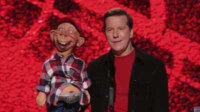 Our yard guy needed
citizenship. - Jeff Dunham:  I'm With Cupid