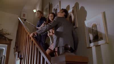 Out back! - Buffy the Vampire Slayer