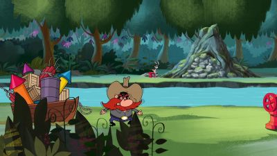 Out of sight, out of mind. - New Looney Tunes