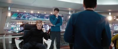 Out of the chair - Star Trek
