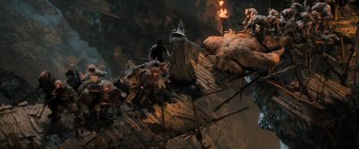 Out of the frying pan - The Hobbit: An Unexpected Journey