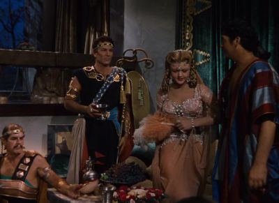 Out of the strong came forth sweetness - Samson and Delilah