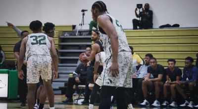 Out of the timeout.
It's Joseph Hampton into the game. - Last Chance U: Basketball