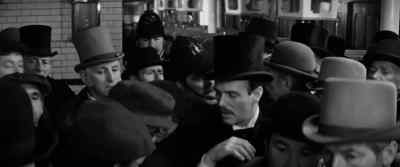 Out of the way, sir. Excuse me ! - The Elephant Man