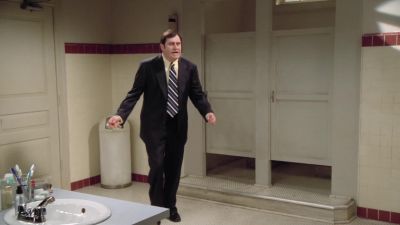 Out of my way, junior! - Spin City