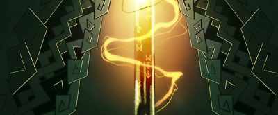 Out side Asgard this sword has - Vic the Viking and the Magic Sword