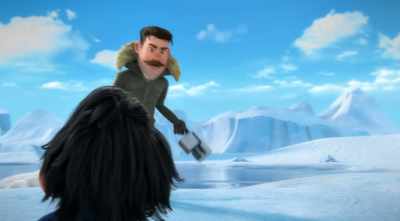 Out there, beyond the horizon.
Past the sunset. - Norm of the North: King Sized Adventure
