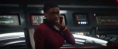 Outpost Four reported
under attack, sir. - Star Trek: Strange New Worlds