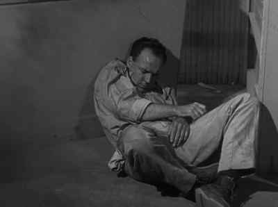 Outside hurry it up, move, - Alfred Hitchcock Presents