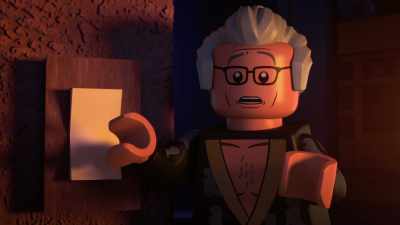 Outside of the security room, - LEGO Jurassic Park: The Unofficial Retelling