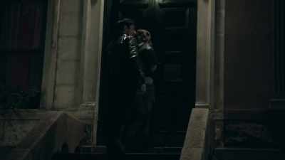 ...outside her residence with him. - The Night Of
