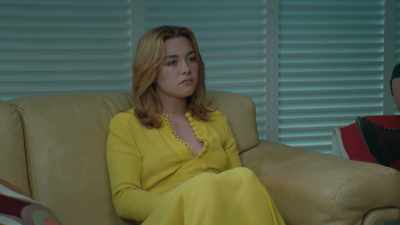 Outside the prison,
waiting for the gates to open. - The Little Drummer Girl