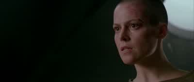 Outside the window, of course, is a backing, a painted backing. - AlienÂ³