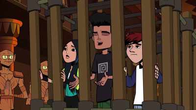 - Outside?
- Uh, yeah, can't we fight in here? - The Hollow