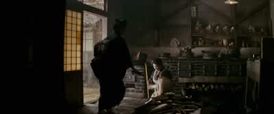 Outside, you wear these. - Memoirs of a Geisha