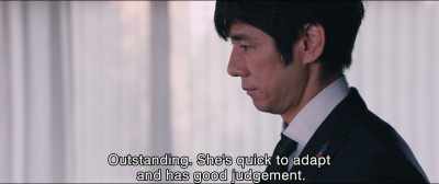 Outstanding. She's quick to adapt
and has good judgment. - Shin Ultraman