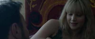 Over all the audiences'
faces with my hands. - Red Sparrow